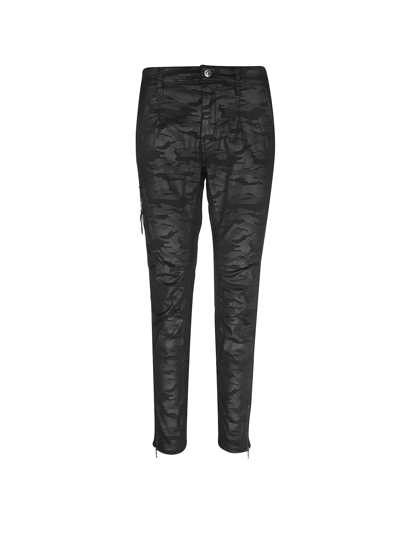 MAC | Hose Five Pocket RICH CARGO COATING | schwarz